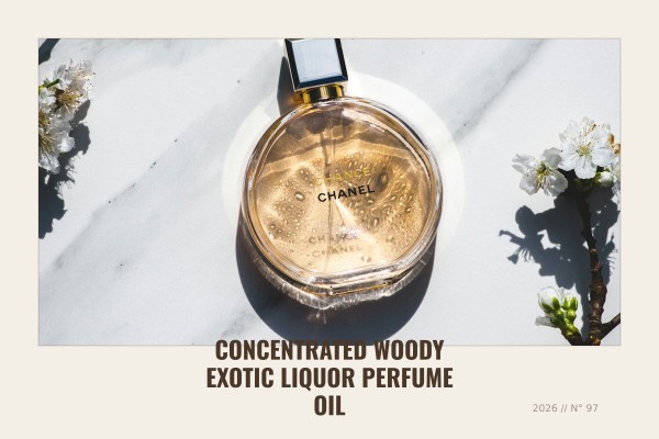concentrated woody exotic liquor perfume oil