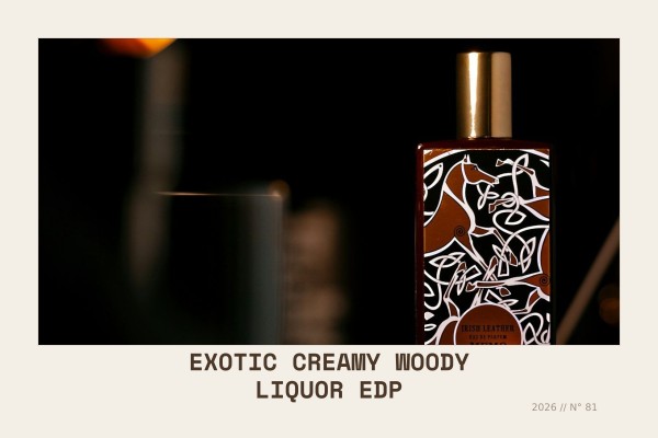 exotic creamy woody liquor edp