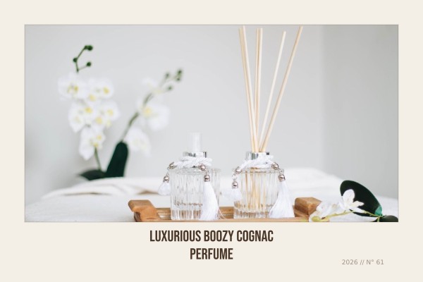 luxurious boozy cognac perfume