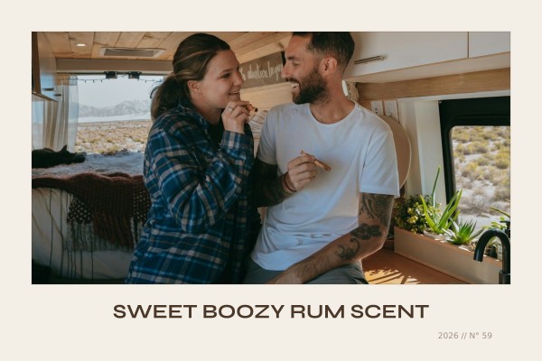 sweet boozy rum scent
