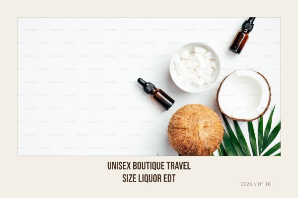 unisex boutique travel size liquor edt
