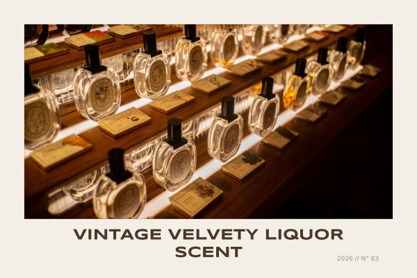 vintage velvety liquor scent